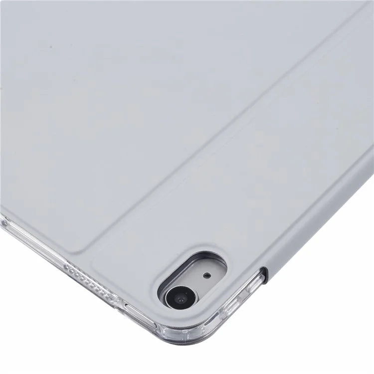 For iPad Air (2022) / (2020) Case Multiple Viewing Stand PU Leather Detachable Tablet Cover