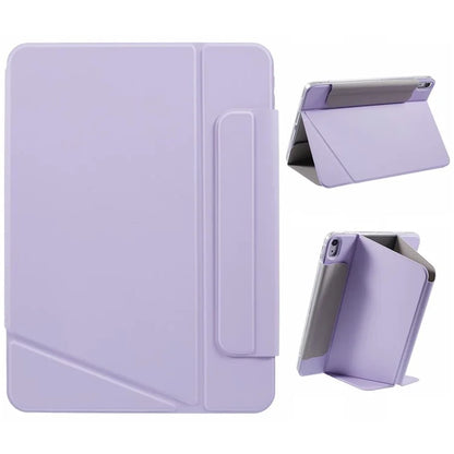For iPad Air (2022) / (2020) Case Multiple Viewing Stand PU Leather Detachable Tablet Cover