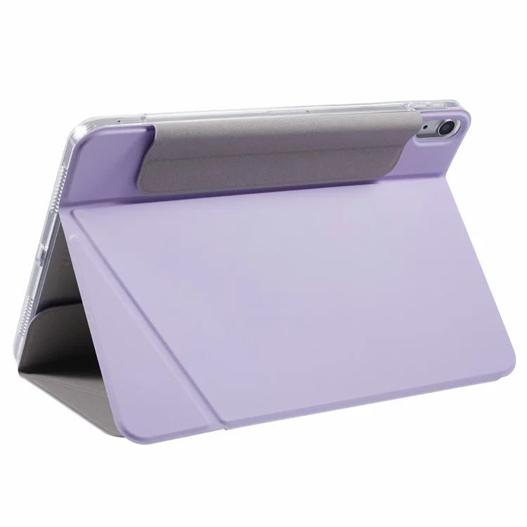 For iPad Air (2022) / (2020) Case Multiple Viewing Stand PU Leather Detachable Tablet Cover