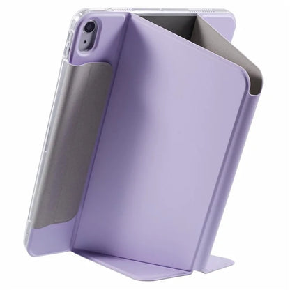 For iPad Air (2022) / (2020) Case Multiple Viewing Stand PU Leather Detachable Tablet Cover