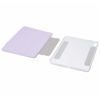 For iPad Air (2022) / (2020) Case Multiple Viewing Stand PU Leather Detachable Tablet Cover