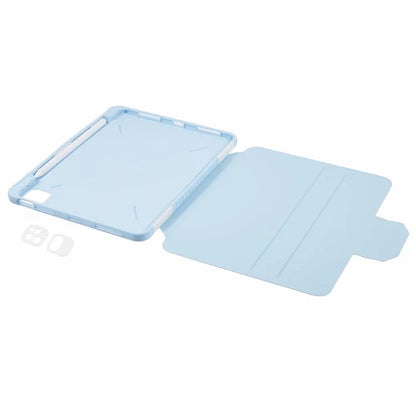 For iPad Pro 11 (2022) / (2021) / (2020) / (2018) / iPad Air (2022) / (2020) Case Detachable PU Leather Rotating Stand Protective Cover