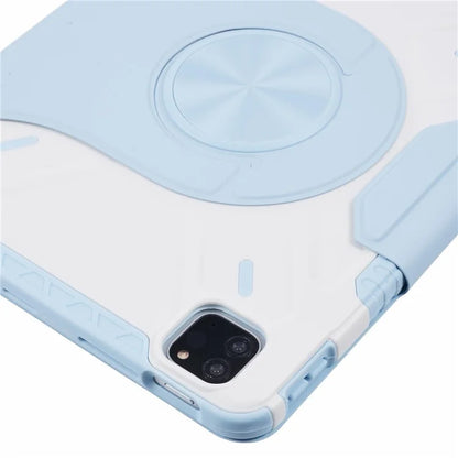 For iPad Pro 11 (2022) / (2021) / (2020) / (2018) / iPad Air (2022) / (2020) Case Detachable PU Leather Rotating Stand Protective Cover