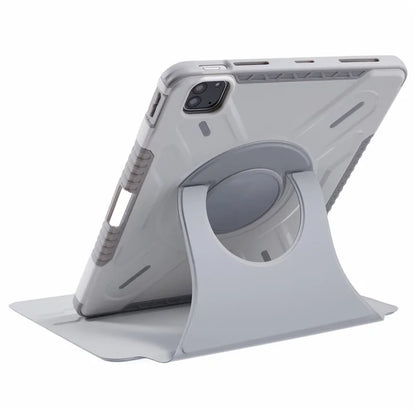 For iPad Pro 11 (2022) / (2021) / (2020) / (2018) / iPad Air (2022) / (2020) Case Detachable PU Leather Rotating Stand Protective Cover