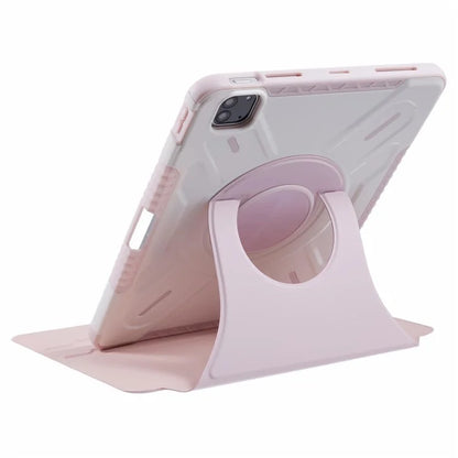 For iPad Pro 11 (2022) / (2021) / (2020) / (2018) / iPad Air (2022) / (2020) Case Detachable PU Leather Rotating Stand Protective Cover