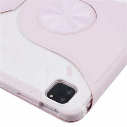 For iPad Pro 11 (2022) / (2021) / (2020) / (2018) / iPad Air (2022) / (2020) Case Detachable PU Leather Rotating Stand Protective Cover