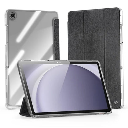 DUX DUCIS Unid Series For Samsung Galaxy Tab A9+ Case Auto Wake / Sleep TPU+PC+Leather Clear Tablet Cover