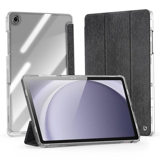 DUX DUCIS Unid Series For Samsung Galaxy Tab A9+ Case Auto Wake / Sleep TPU+PC+Leather Clear Tablet Cover