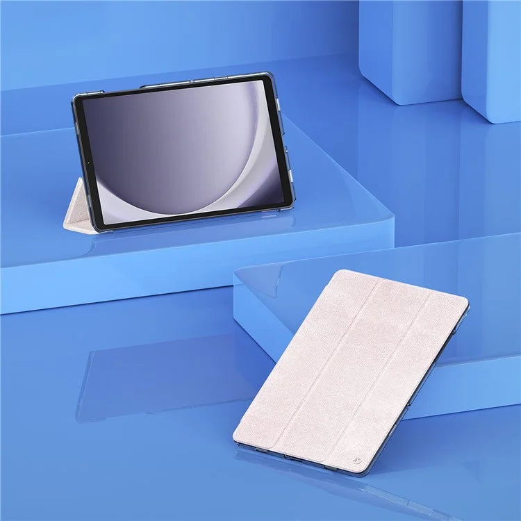 DUX DUCIS Unid Series For Samsung Galaxy Tab A9+ Case Auto Wake / Sleep TPU+PC+Leather Clear Tablet Cover