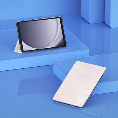 DUX DUCIS Unid Series For Samsung Galaxy Tab A9+ Case Auto Wake / Sleep TPU+PC+Leather Clear Tablet Cover