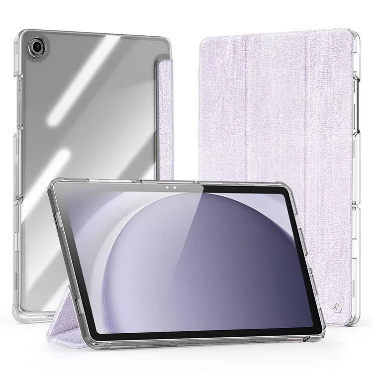 DUX DUCIS Unid Series For Samsung Galaxy Tab A9+ Case Auto Wake / Sleep TPU+PC+Leather Clear Tablet Cover