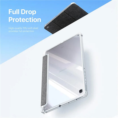 DUX DUCIS Unid Series For Samsung Galaxy Tab S6 Lite (2024) / (2022) / (2020) Case Auto Wake / Sleep TPU+PC+Leather Clear Tablet Cover
