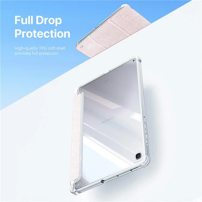 DUX DUCIS Unid Series For Samsung Galaxy Tab S6 Lite (2024) / (2022) / (2020) Case Auto Wake / Sleep TPU+PC+Leather Clear Tablet Cover