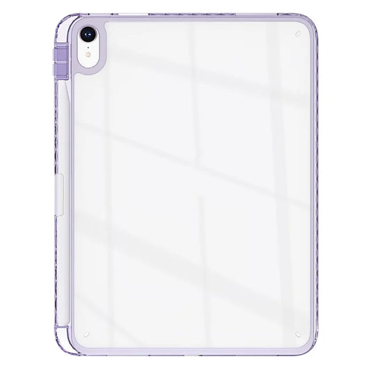 For iPad Air 13 (2024) Case Clear TPU Tablet Protective Cover with Pen Slot