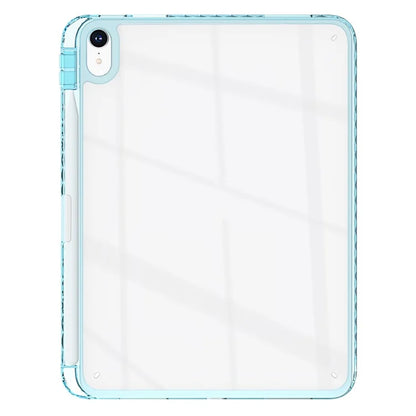 For iPad Air 13 (2024) Case Clear TPU Tablet Protective Cover with Pen Slot