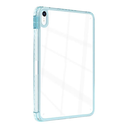 For iPad Air 13 (2024) Case Clear TPU Tablet Protective Cover with Pen Slot