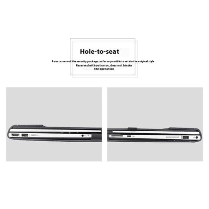For Microsoft Surface Laptop 7 13.8-inch Case PU + Real Microfiber Leather Tablet Protective Case Business Tablet Cover