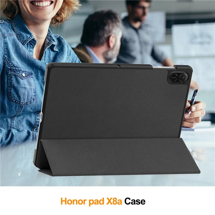 For Honor Pad X8a Case Anti-Drop Leather Stand Tablet Cover