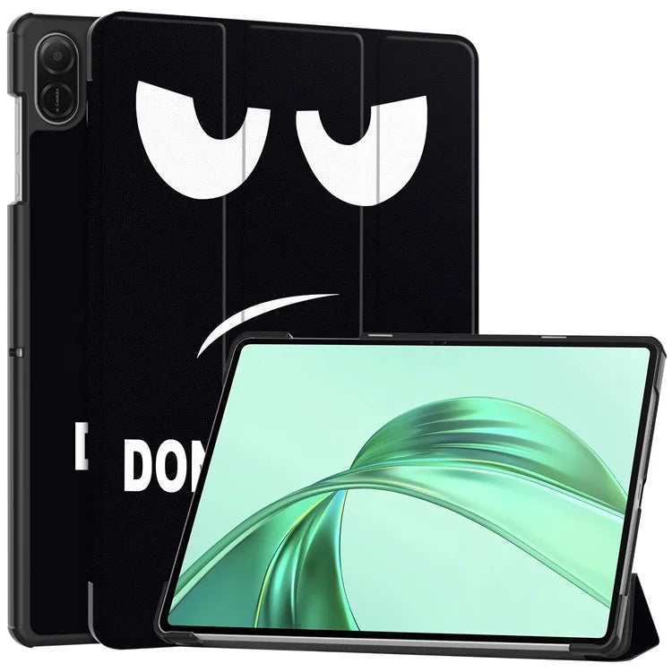For Honor Pad X8a Case Pattern Print Leather Stand Tablet Cover