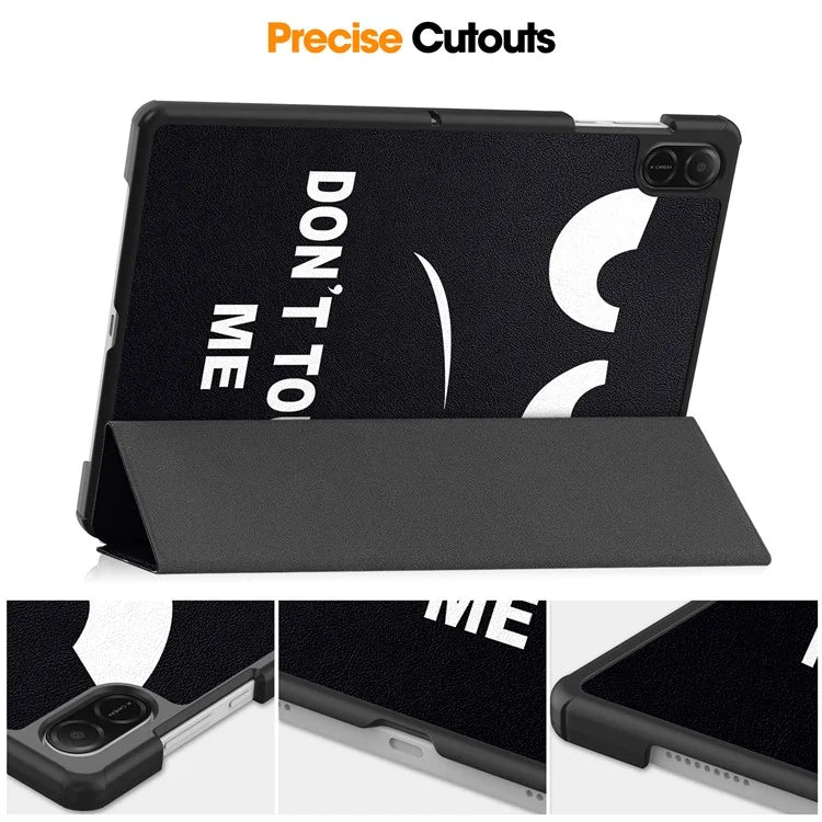 For Honor Pad X8a Case Pattern Print Leather Stand Tablet Cover