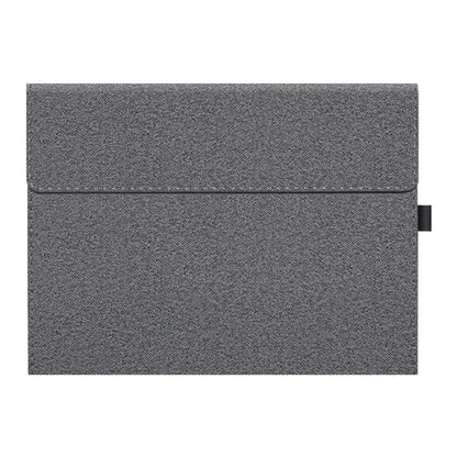 For Microsoft Surface Pro 10 Case Flip Cloth Texture TPU + PU Leather Laptop Notebook Bag Protective Case with Stand
