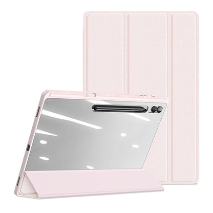 DUX DUCIS TOBY Series For Samsung Galaxy Tab S10 Ultra Case PU Leather Tri-Fold Stand Tablet Cover