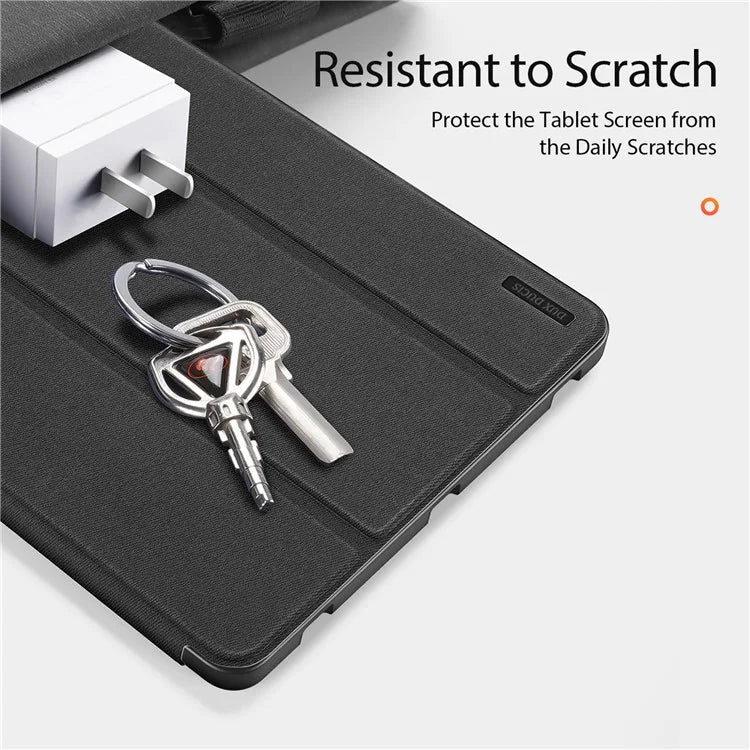 DUX DUCIS Domo Series for Samsung Galaxy Tab S10 Plus Case Tri-fold Stand Leather Cover Auto Wake / Sleep
