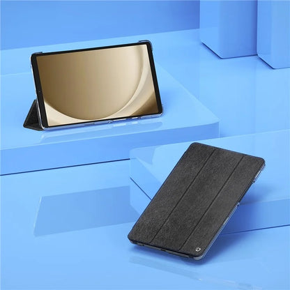 DUX DUCIS Unid Series For Samsung Galaxy Tab A9 Case Stand PC+Leather Clear Tablet Cover