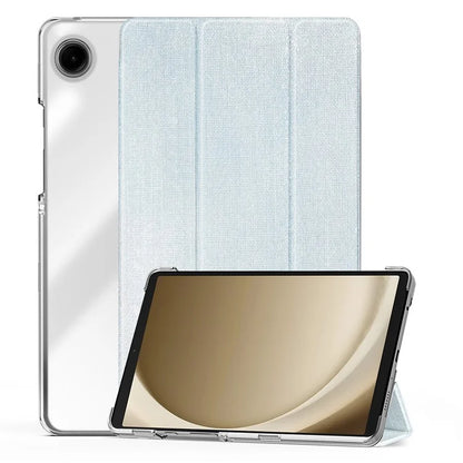 DUX DUCIS Unid Series For Samsung Galaxy Tab A9 Case Stand PC+Leather Clear Tablet Cover