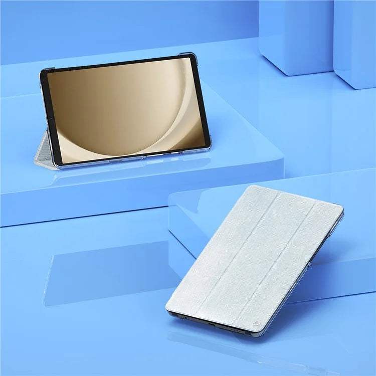 DUX DUCIS Unid Series For Samsung Galaxy Tab A9 Case Stand PC+Leather Clear Tablet Cover