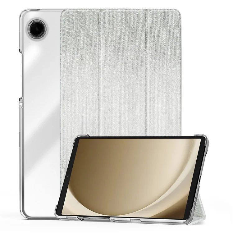 DUX DUCIS Unid Series For Samsung Galaxy Tab A9 Case Stand PC+Leather Clear Tablet Cover