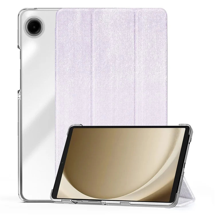 DUX DUCIS Unid Series For Samsung Galaxy Tab A9 Case Stand PC+Leather Clear Tablet Cover