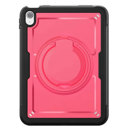 For iPad 10.9 (2022) Case Shockproof PC+TPU Tablet Cover with Kickstand, Pencil Holder
