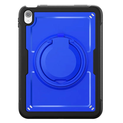 For iPad 10.9 (2022) Case Shockproof PC+TPU Tablet Cover with Kickstand, Pencil Holder