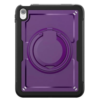 For iPad 10.9 (2022) Case Shockproof PC+TPU Tablet Cover with Kickstand, Pencil Holder