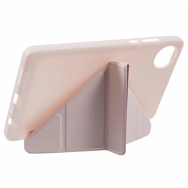 For Xiaomi Redmi Pad SE 4G 8.7 inch Case PU Leather+Silicone Origami Stand Protective Cover