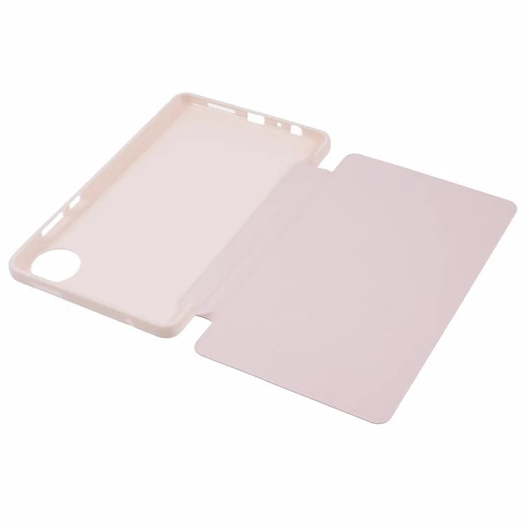 For Xiaomi Redmi Pad SE 4G 8.7 inch Case PU Leather+Silicone Origami Stand Protective Cover