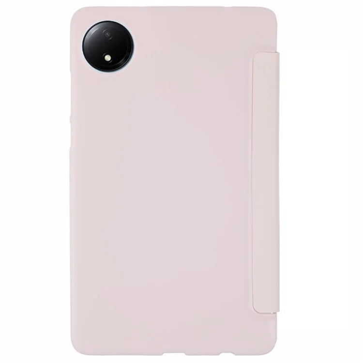 For Xiaomi Redmi Pad SE 4G 8.7 inch Case PU Leather+Silicone Origami Stand Protective Cover