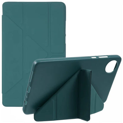 For Xiaomi Redmi Pad SE 4G 8.7 inch Case PU Leather+Silicone Origami Stand Protective Cover