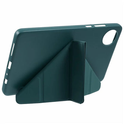 For Xiaomi Redmi Pad SE 4G 8.7 inch Case PU Leather+Silicone Origami Stand Protective Cover