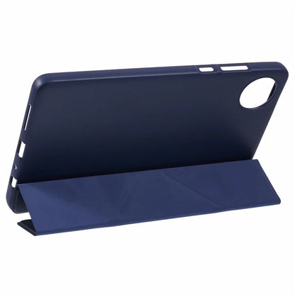 For Xiaomi Redmi Pad SE 4G 8.7 inch Case PU Leather+Silicone Origami Stand Protective Cover