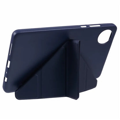 For Xiaomi Redmi Pad SE 4G 8.7 inch Case PU Leather+Silicone Origami Stand Protective Cover