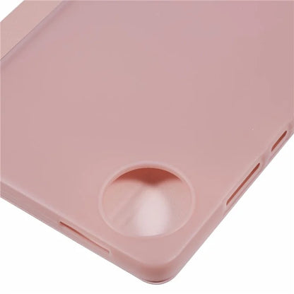 For Xiaomi Redmi Pad SE 4G 8.7 inch Case PU Leather+Silicone Origami Stand Protective Cover