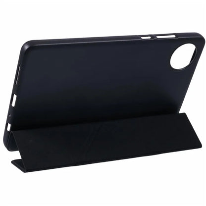 For Xiaomi Redmi Pad SE 4G 8.7 inch Case PU Leather+Silicone Origami Stand Protective Cover