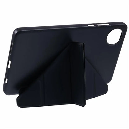 For Xiaomi Redmi Pad SE 4G 8.7 inch Case PU Leather+Silicone Origami Stand Protective Cover