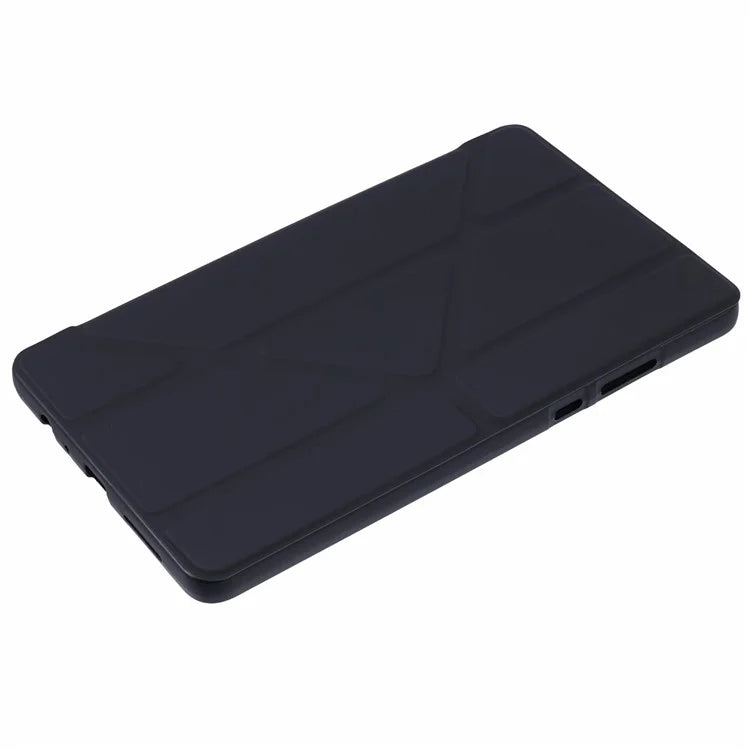 For Xiaomi Redmi Pad SE 4G 8.7 inch Case PU Leather+Silicone Origami Stand Protective Cover