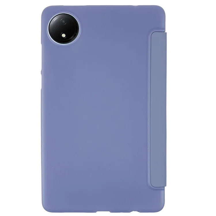 For Xiaomi Redmi Pad SE 4G 8.7 inch Case PU Leather+Silicone Origami Stand Protective Cover