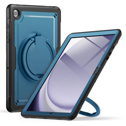 For Samsung Galaxy Tab A9+ SM-X210 / X216 / X218 Case PC+TPU Tablet Cover with Kickstand, Pencil Holder
