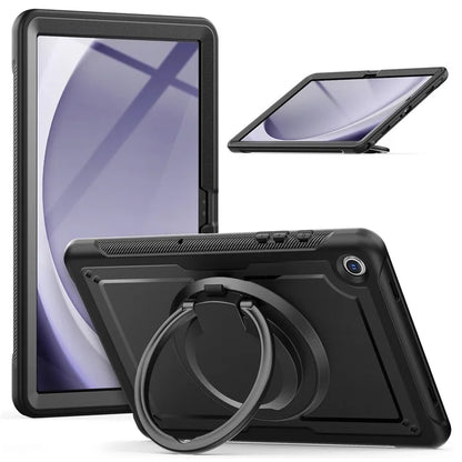 For Samsung Galaxy Tab A9+ SM-X210 / X216 / X218 Case PC+TPU Tablet Cover with Kickstand, Pencil Holder
