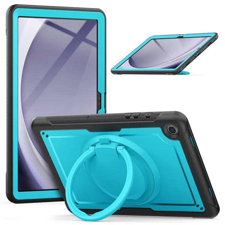 For Samsung Galaxy Tab A9+ SM-X210 / X216 / X218 Case PC+TPU Tablet Cover with Kickstand, Pencil Holder